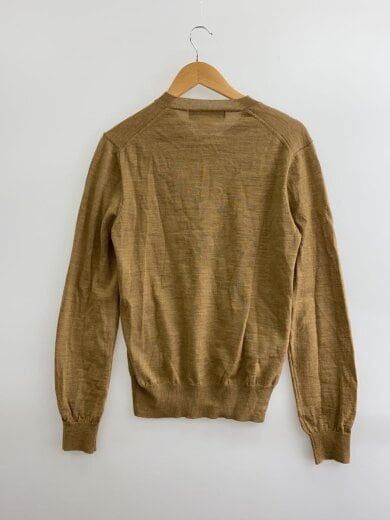 商品画像：ニット・セーター(薄手)/M/ウール/CML/無地/pb-n024 2