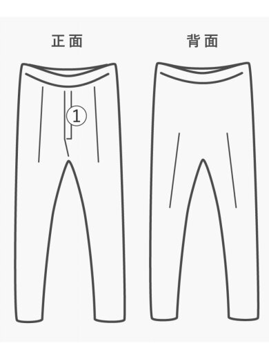 商品画像：クロップドパンツ/ボトム/3/GRY/F09-NP001B/パンツ 7