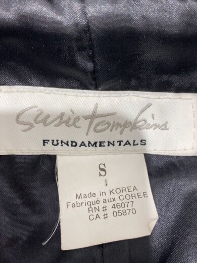 商品画像：SUSIE TOMPKINS/レザージャケット・ブルゾン/S/レザー/ブラック 3