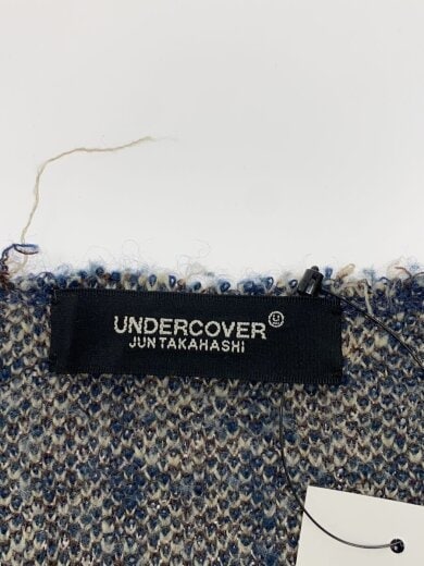 商品画像：ニット・セーター(薄手)/3/--/BLU/千鳥格子/ucu4906 3