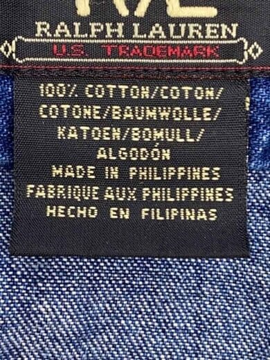 画像：RRL長袖シャツ/XS/デニム/BLU/ダンガリーシャツ/デニムシャツ//5