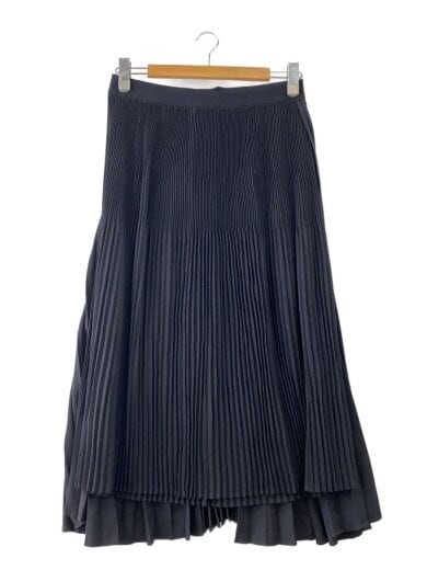 商品画像：ランダムプリーツスカート/M/ポリエステル/BLK/PL03FG005/// 1