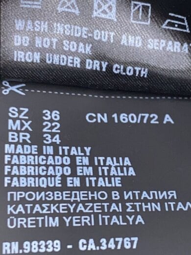 商品画像：ダウンジャケット/36/BLK/無地/ACS1 2023 240/三角ロゴマーク// 4