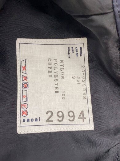 商品画像：23SS/Nylon Twill Shorts/ショートパンツ/3/ベルテッド/NVY/23-02994M// 4