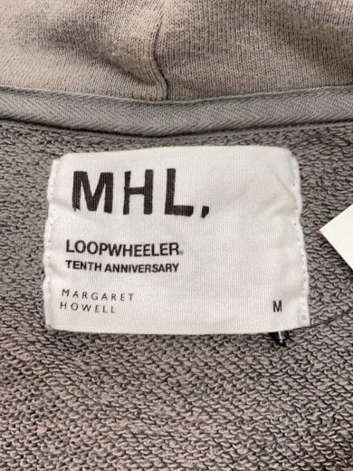 商品画像：LIGHT LOOPBACK COTTON/ジップパーカー/ダブルジッフ/゜M/GRY 3