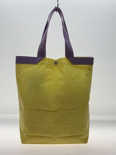 商品画像：トートバッグ/PVC/YLW/ギンガムCK 3