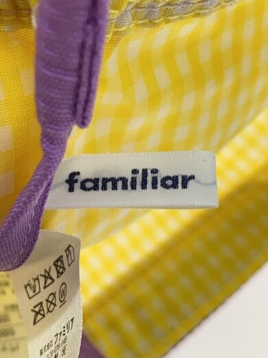 商品画像：トートバッグ/PVC/YLW/ギンガムCK 5