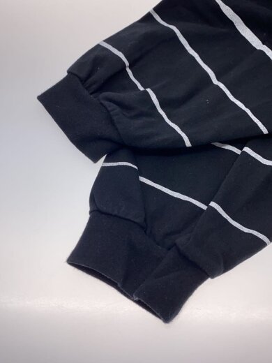 商品画像：SUPER BIG BOARDER L/S TEE/長袖Tシャツ/コットン/黒/ストライプ// 5