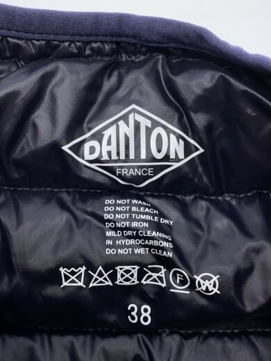 商品画像：ノーカラーダウンジャケット/38/ナイロン/NVY/19A-KW-001/インナーダウン 3