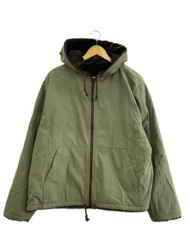商品画像：REVERSIBLE HOODED JACKET/ジャケット/M/KHK/115919 1