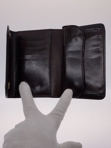 商品画像：3つ折り財布/レザー/BRW/メンズ 3