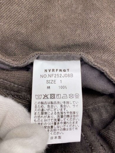 商品画像：3D TRUCKER JACKET/ジャケット/1/デニム/BRW/NF252J08B 4