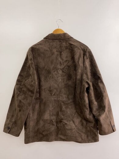 画像：UNITED TOKYOGOAT SUEDE リラックスジャケット/ジャケット/2/スウェード/BRW/1352580022