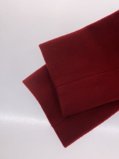 商品画像：ノーカラー/リボンコート/コート/38/ウール/RED 6