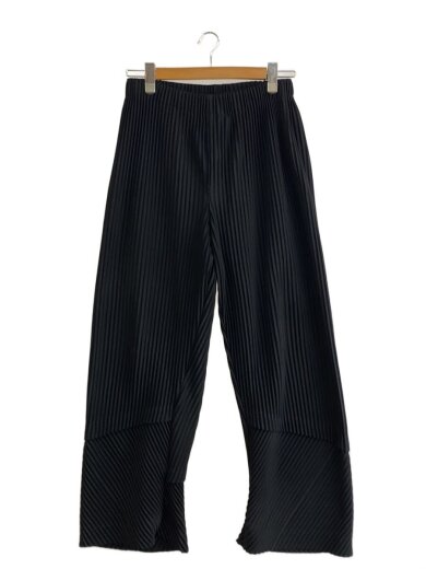 画像：HOMME PLISSE ISSEY MIYAKEAERIAL/エアリアルシリーズ/ボトム/2/ポリエステル/BLK/HP41JF147/パンツ1