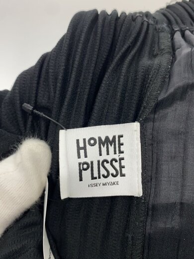 画像：HOMME PLISSE ISSEY MIYAKEAERIAL/エアリアルシリーズ/ボトム/2/ポリエステル/BLK/HP41JF147/パンツ4
