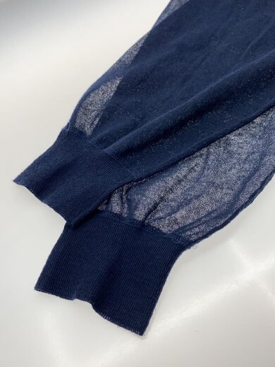 商品画像：SHEER COLOR RIB PULLOVER/ニット・セータ-/ポリエステル/NVY/8613-199-0221// 6