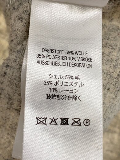 商品画像：23AW/Wool Baseball Jersey/半袖シャツ/M/ウール/GRY 5