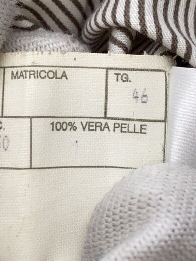 商品画像：レザージャケット・ブルゾン/ダブルジップ/チンストラップ/46/スウェード/CML/9332// 4