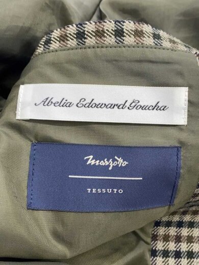 商品画像：コート/5B/FREE/ウール/BRW/千鳥格子/22FECT03 3