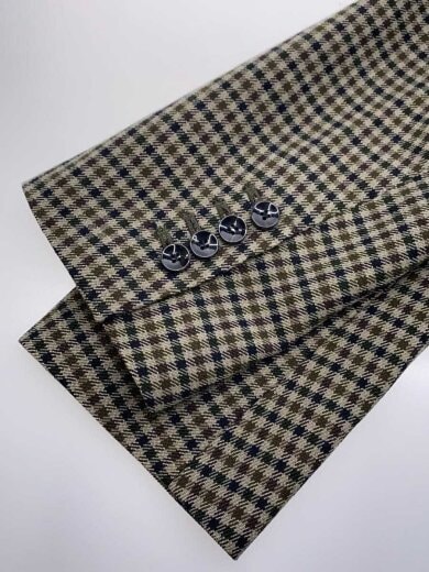 商品画像：コート/5B/FREE/ウール/BRW/千鳥格子/22FECT03 5