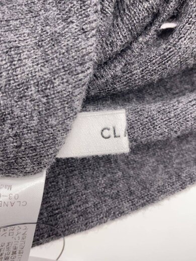 商品画像：25AW/BUSTIER SET KNIT TOPS/トップス/1/ウール/GRY/19106-2102// 3