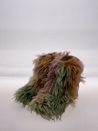 商品画像：フェイクファーブーツ/37/マルチカラー/// 2