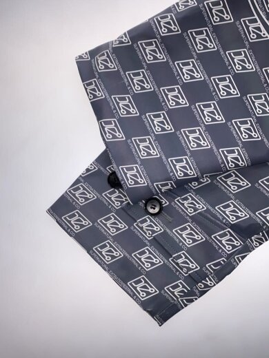 商品画像：コート/48/--/GRY/総柄 5