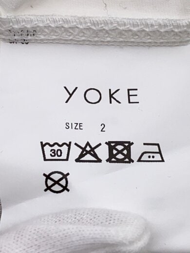 商品画像：Tシャツ/2/コットン/WHT/YK25SS0973CS// 4