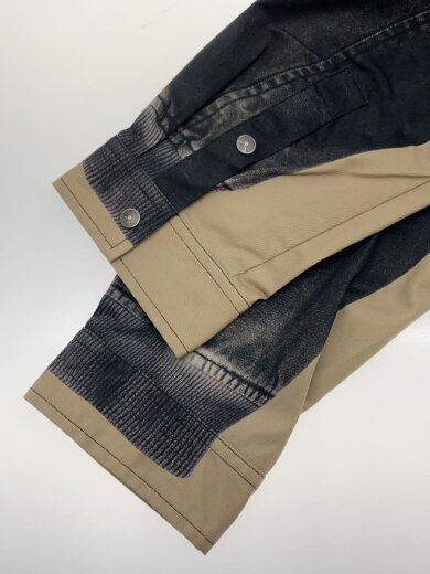 商品画像：長袖シャツ/46/ポリエステル/BLK/総柄/A14233 6