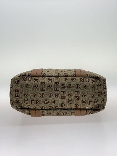 商品画像：レザーハンドル/ハンドバッグ/トートバッグ/BEG 4