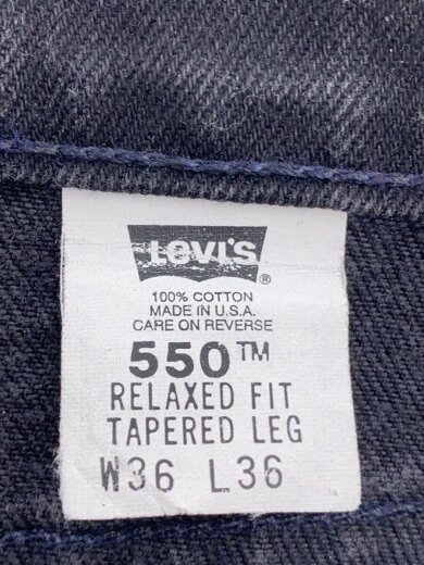 商品画像：ボトム/36/デニム/BLK/00550-0260 5