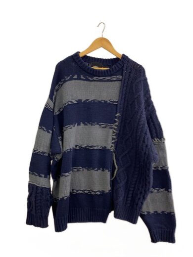 商品画像：Exclusive-FRANKEN CN KNIT/ニット/セーター/3/コットン/R23WKNGOAU01// 1
