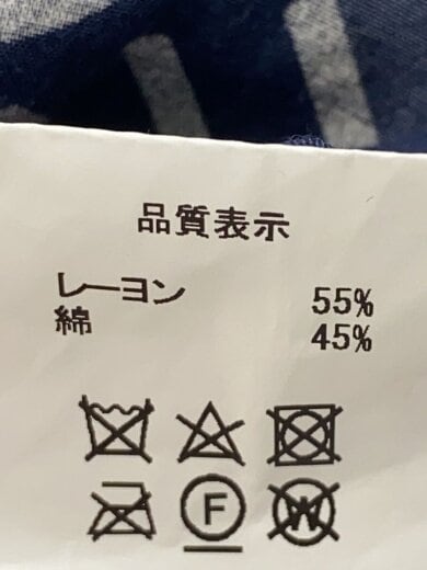 商品画像：開襟/オ^プンカラー半袖シャツ/XL/レーヨン/NVY/総柄/? NULL ? 5