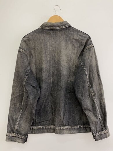 商品画像：DENIM JACKET/デニムジャケット/Gジャン/トラッカー/フェード/M/デニム/BLK/無地// 2