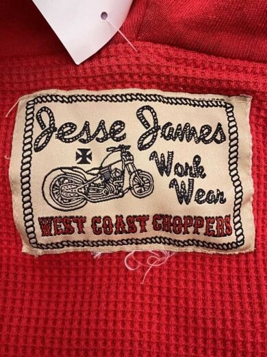 商品画像：WEST COACT CHOPPERS/ジップパーカー/裏サーマル/フーディー/BLK// 3