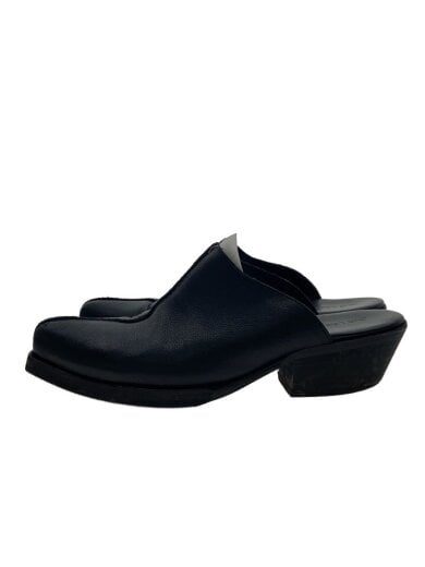 商品画像：Mule Slipon/ミュール/スリッポン/シューズ/44/BLK/レザー/M2197MB 1