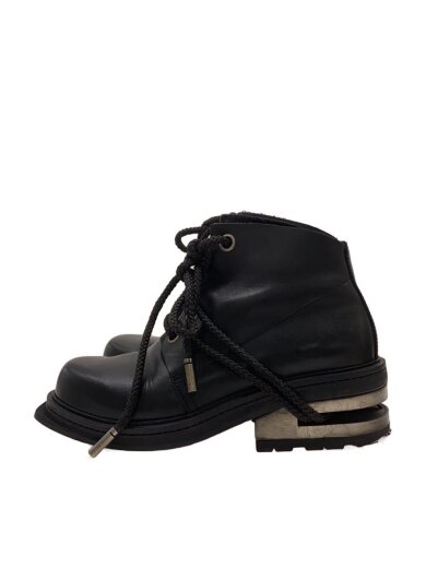 商品画像：LACED METAL HEEL MONTAINEERING BOOTS/ブーツ/41/BLK/レザー// 1