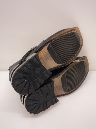 商品画像：LACED METAL HEEL MONTAINEERING BOOTS/ブーツ/41/BLK/レザー// 4