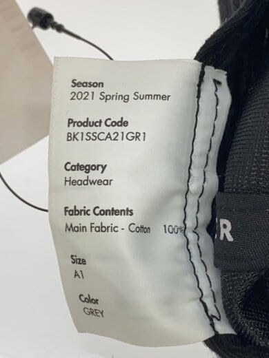 商品画像：キャップ/--/コットン/GRY/メンズ/BK1SSCA21GR1// 6