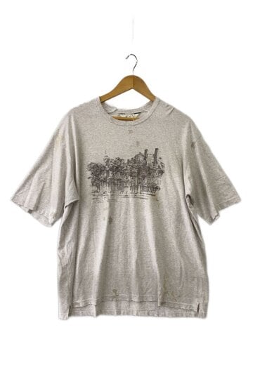 商品画像：Tシャツ/エイジング加工/one/コットン/GRY/ANC-CT22// 1