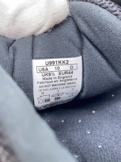 商品画像：ローカットスニーカー/UK9.5/BLK/U991KK2/黒// 5