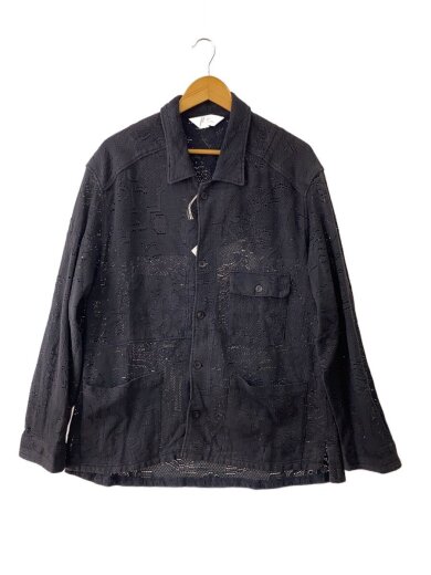 商品画像：26SS/長袖シャツ/フェード/エイジング/レース/1/BLK/ANC-SH81-B// 1