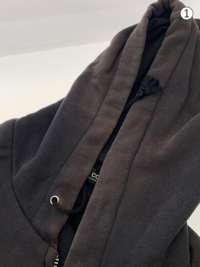 画像：UNDERCOVER96aw/ジップパーカー/コットン/BLK//7