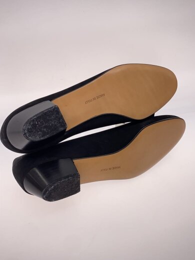 商品画像：リボン/フラットパンプス/スウェード/US6.5/BLK/黒// 6
