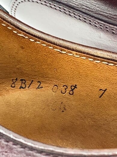 商品画像：NORDSTROM/Uチップ/ドレスシューズ/US7/BRD/レザー 7