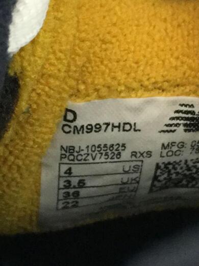 画像：NEW BALANCECM997/ローカットスニーカー/ホワイト/22cm/CM997HDL5