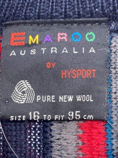 商品画像：90s/ニット・セーター(厚手)/--/コットン/マルチカラー// 3