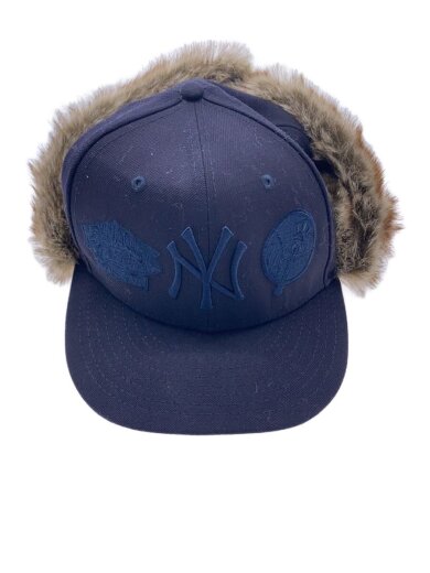 画像：NEW ERAキャップ/7 3/8/ポリエステル/NVY/メンズ1