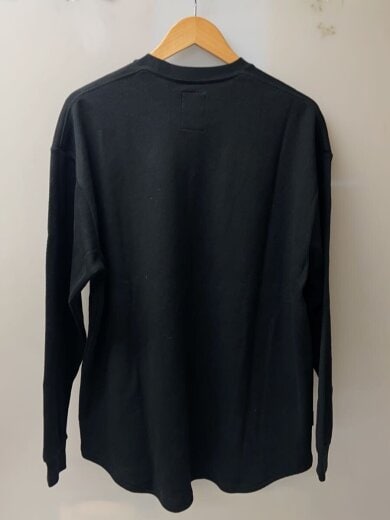 商品画像：長袖Tシャツ/--/コットン/BLK/無地// 2